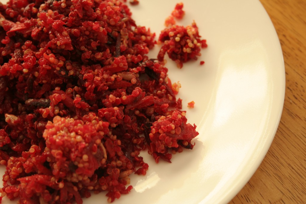 Ruby Red Quinoa Salad